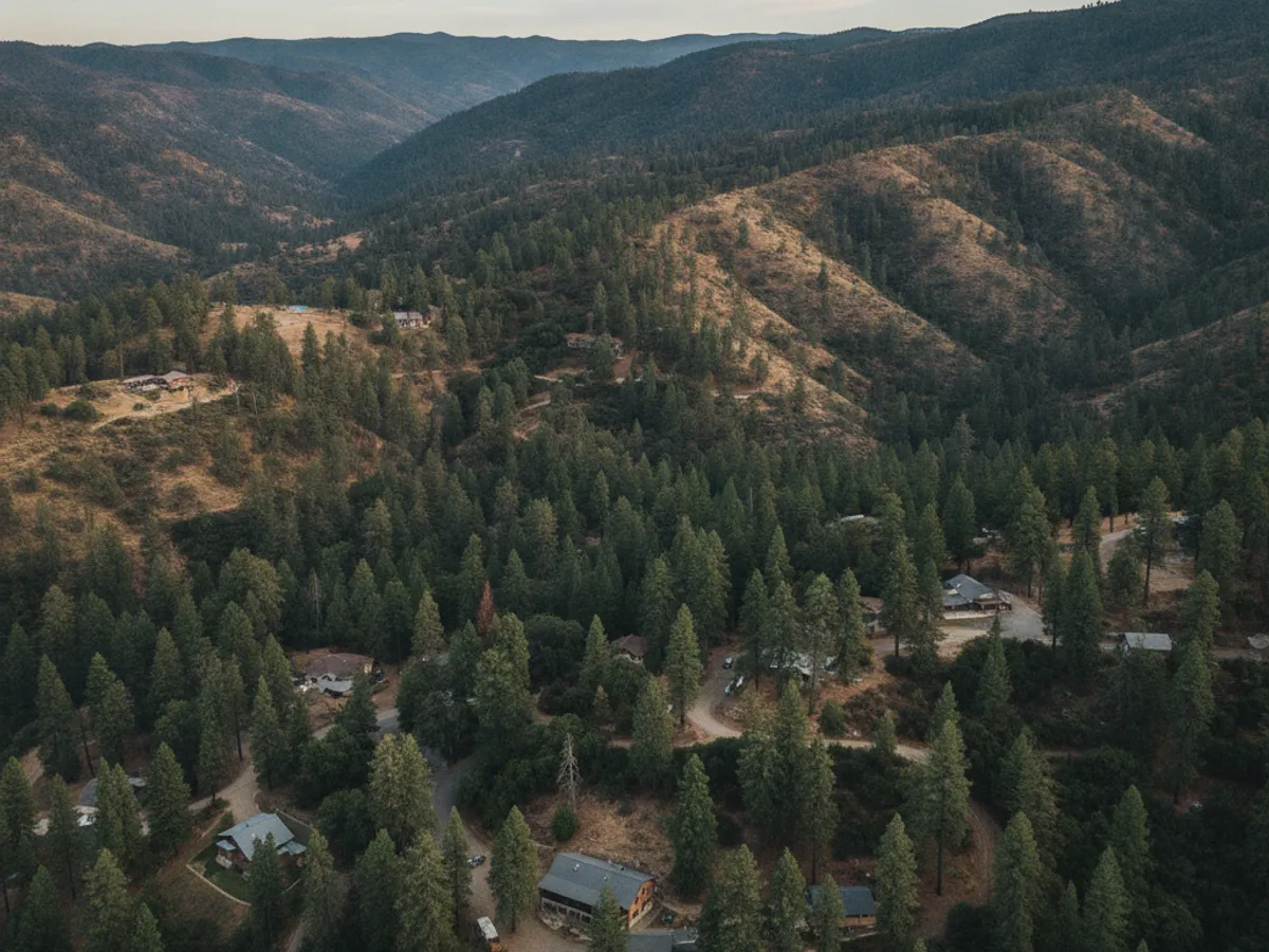 Backcountry San Diego County neighborhood near Crest