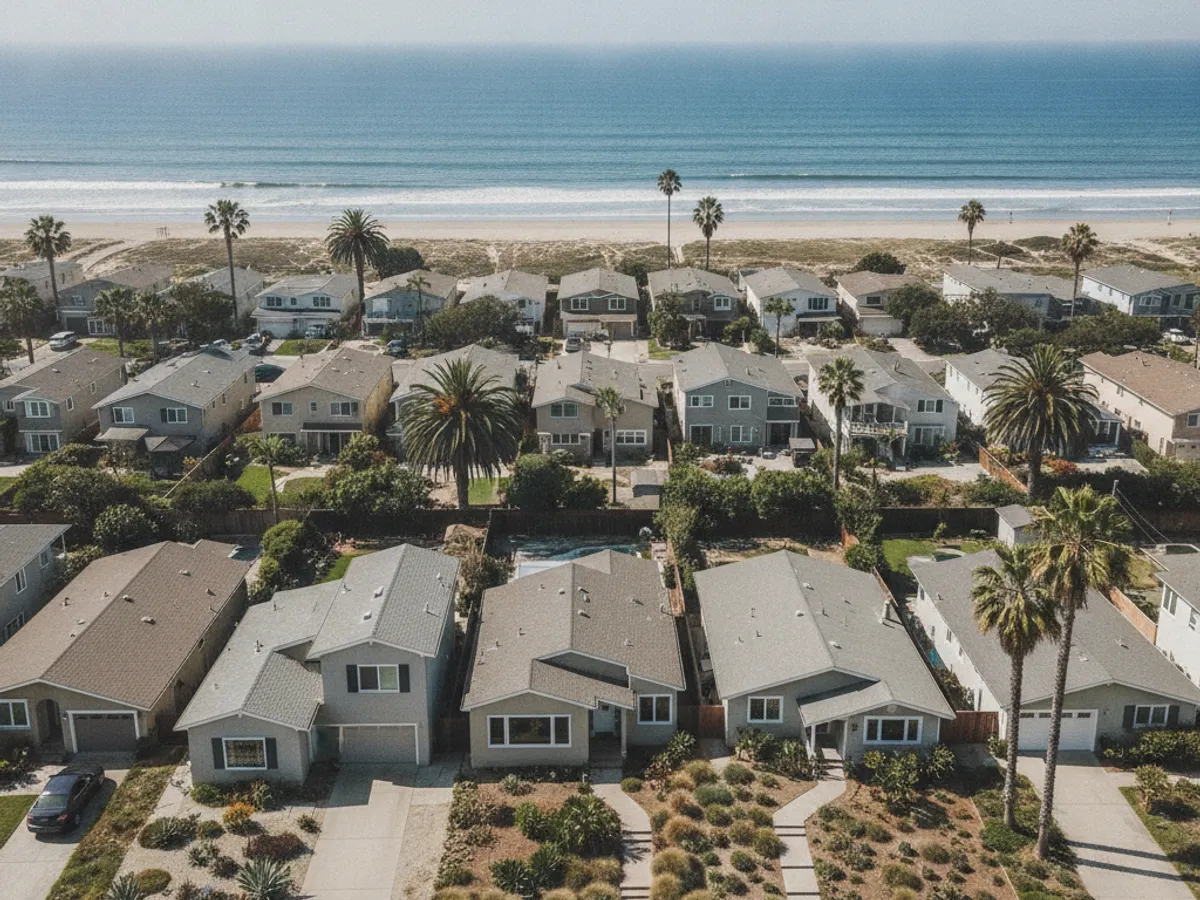 Coastal San Diego County neighborhood near Del Mar